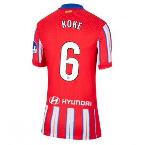 Billiga Atletico Madrid Koke #6 Hemmatröja Dam 2024-25 Kortärmad